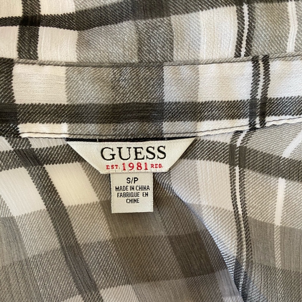 GUESS Sheer Blouse - Picture 5 of 7